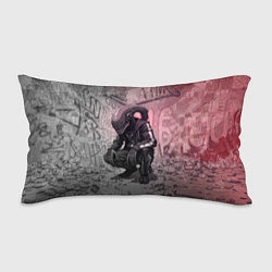 Подушка-антистресс Ксеноморф в розовых тонах, цвет: 3D-принт