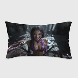 Подушка-антистресс Довольная Милина Мортал комбат, цвет: 3D-принт