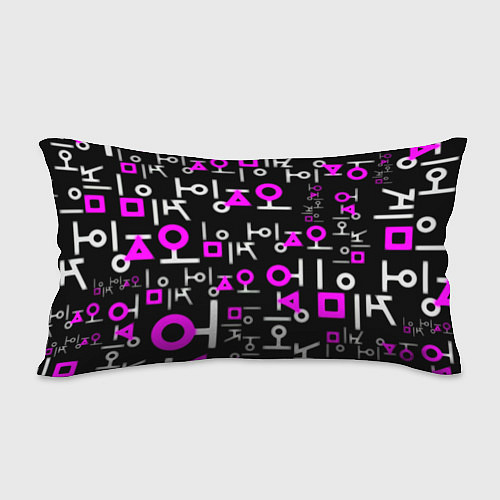 Подушка-антистресс Doom неоновый паттерн / 3D-принт – фото 2