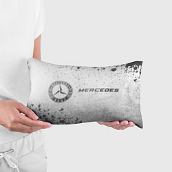 Подушка-антистресс Mercedes - white gradient по-горизонтали, цвет: 3D-принт — фото 2