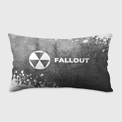 Подушка-антистресс Fallout - grey gradient по-горизонтали, цвет: 3D-принт