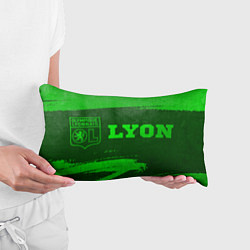 Подушка-антистресс Lyon - green gradient по-горизонтали, цвет: 3D-принт — фото 2
