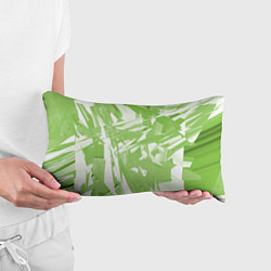 Подушка-антистресс Color white green, цвет: 3D-принт — фото 2