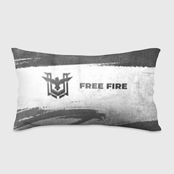 Подушка-антистресс Free Fire - white gradient по-горизонтали, цвет: 3D-принт