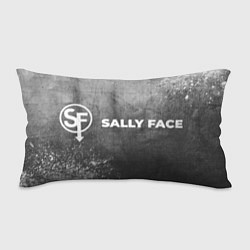 Подушка-антистресс Sally Face - grey gradient по-горизонтали, цвет: 3D-принт