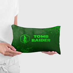 Подушка-антистресс Tomb Raider - green gradient по-горизонтали, цвет: 3D-принт — фото 2