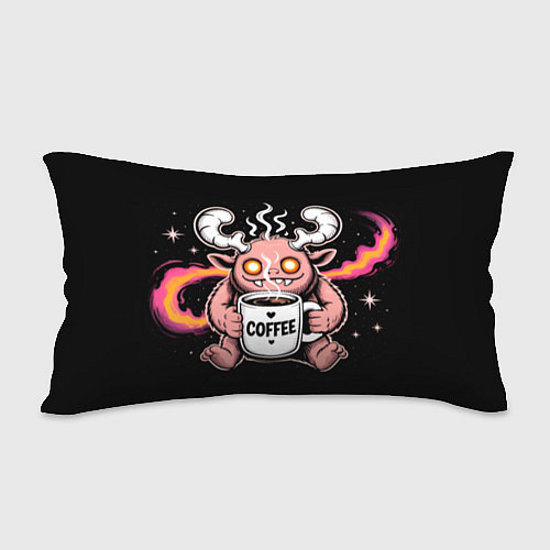 Подушка-антистресс Кофейный инопланетянин / 3D-принт – фото 2