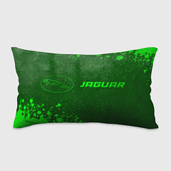 Подушка-антистресс Jaguar - green gradient по-горизонтали, цвет: 3D-принт
