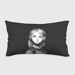 Подушка-антистресс Девушка-андроид из будущего, цвет: 3D-принт