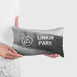 Подушка-антистресс Linkin Park - grey gradient по-горизонтали, цвет: 3D-принт — фото 2