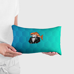 Подушка-антистресс Рыба в смокинге, цвет: 3D-принт — фото 2