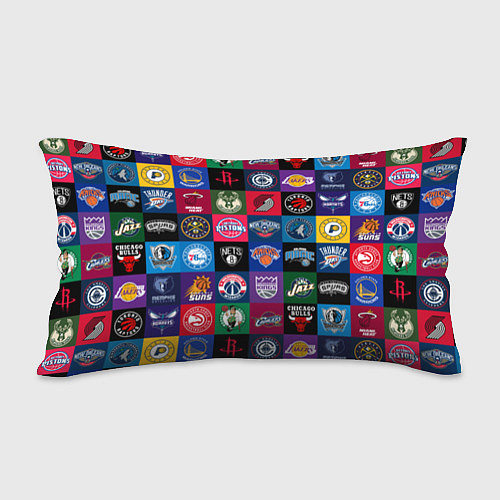 Подушка-антистресс Команды НБА разноцветные / 3D-принт – фото 2