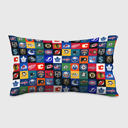 Подушка-антистресс Команды НХЛ разноцветные, цвет: 3D-принт