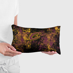 Подушка-антистресс Кливленд Кавальерс брызги красок, цвет: 3D-принт — фото 2