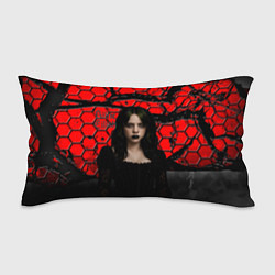 Подушка-антистресс Билли Айлиш готический образ