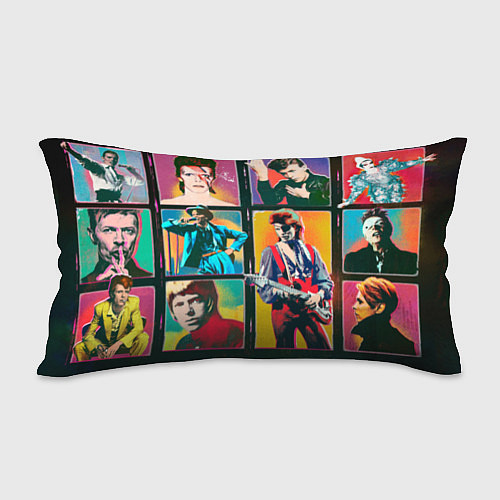 Подушка-антистресс David Bowie vintage collage / 3D-принт – фото 2