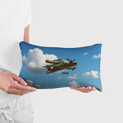 Подушка-антистресс Бомбардиро крокодило, цвет: 3D-принт — фото 2