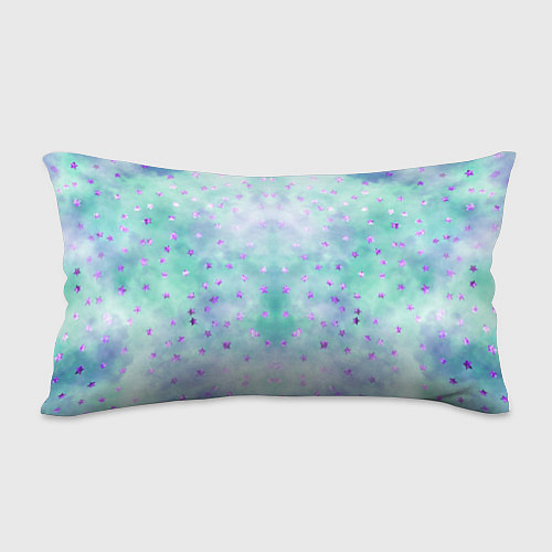 Подушка-антистресс Билли Айлиш бирюзовые волосы / 3D-принт – фото 2