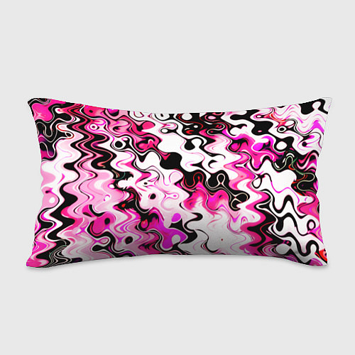 Подушка-антистресс Абстракция разлитые краски розовый / 3D-принт – фото 2