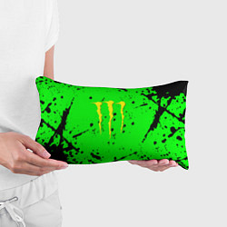 Подушка-антистресс Monster energy кислотные брызги, цвет: 3D-принт — фото 2
