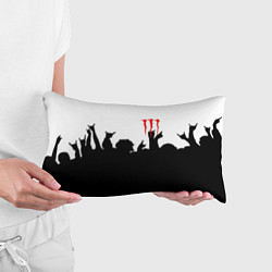 Подушка-антистресс Monster energy rock black, цвет: 3D-принт — фото 2