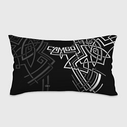 Подушка-антистресс Самбо движение в узоре, цвет: 3D-принт