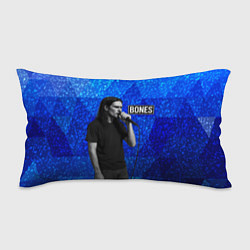 Подушка-антистресс Bones стоит с микрофоном