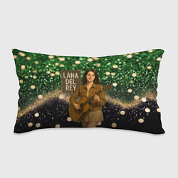 Подушка-антистресс Lana Del Rey играет на гитаре, цвет: 3D-принт