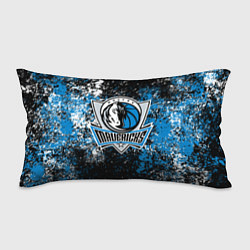 Подушка-антистресс Даллас Маверикс - цветовой хаос, цвет: 3D-принт
