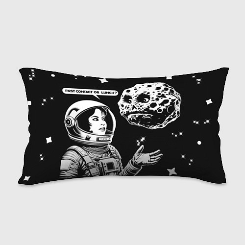 Подушка-антистресс Космонавт и астероид / 3D-принт – фото 2