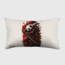 Подушка-антистресс Демоническая панда самурай - нейроарт
