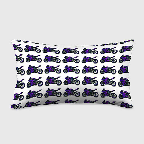 Подушка-антистресс Motorcycle purple gloss / 3D-принт – фото 2