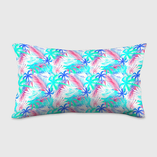 Подушка-антистресс Palm blue light blue / 3D-принт – фото 2