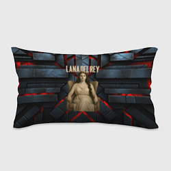 Подушка-антистресс Lana Del Rey в греческом стиле на троне, цвет: 3D-принт
