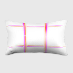 Подушка-антистресс Neon white orange pink, цвет: 3D-принт
