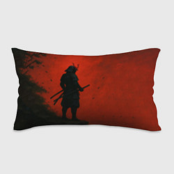 Подушка-антистресс Ghost of Tsushima - алый, цвет: 3D-принт