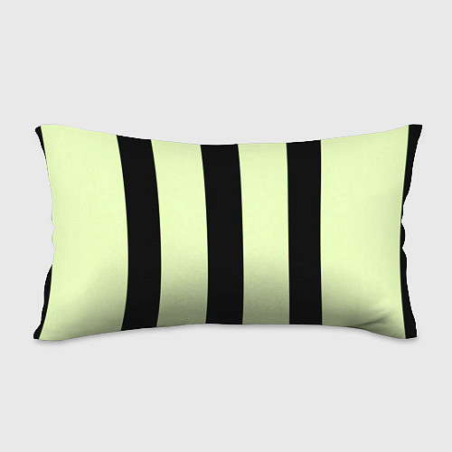 Подушка-антистресс Color light green black line / 3D-принт – фото 2