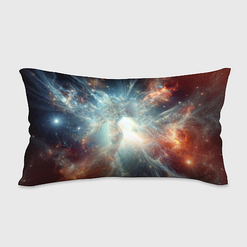 Подушка-антистресс Космонавт в космической туманности / 3D-принт – фото 2