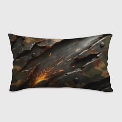 Подушка-антистресс Искры метала под камуфляжем
