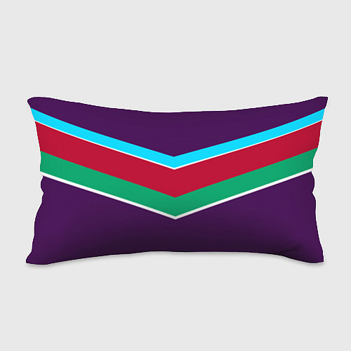 Подушка-антистресс Фиолетовый с полосами / 3D-принт – фото 2