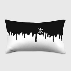 Подушка-антистресс Doom logo жидкие краски, цвет: 3D-принт