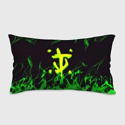 Подушка-антистресс Doom кислотное лого, цвет: 3D-принт