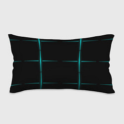 Подушка-антистресс Color black blue stripes