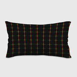 Подушка-антистресс Color black orange green crosses
