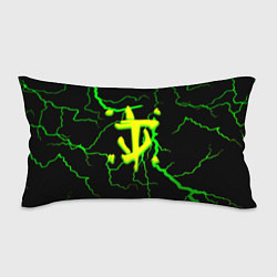 Подушка-антистресс Doom кислотный шторм молнии, цвет: 3D-принт