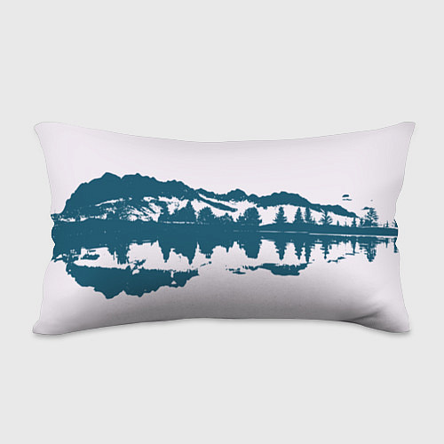 Подушка-антистресс Лес и озеро / 3D-принт – фото 2
