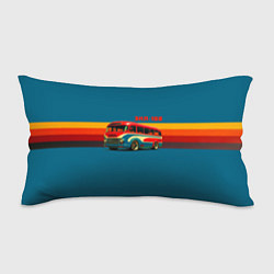 Подушка-антистресс Ретро автобус ЗИЛ 156 поп-арт, цвет: 3D-принт