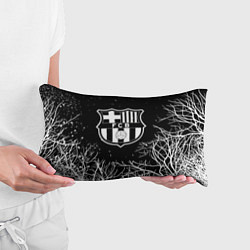 Подушка-антистресс Barcelona деревья белые ночь, цвет: 3D-принт — фото 2