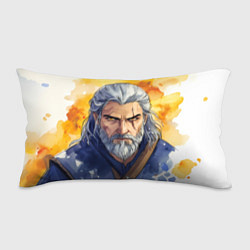 Подушка-антистресс Ведьмак нарисованный красками