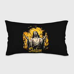 Подушка-антистресс Jesus shalom, цвет: 3D-принт
